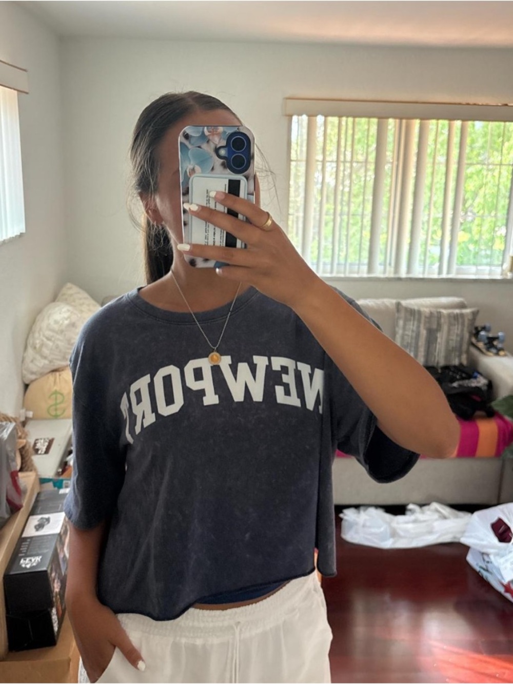 NEWPORT Cropped Tee